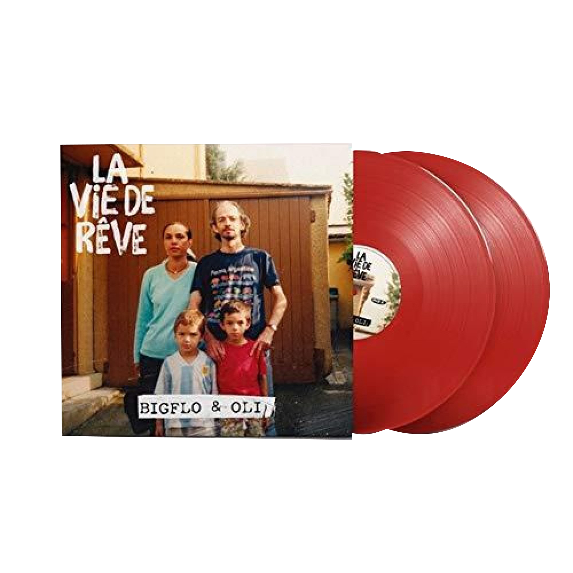 Double Vinyle Rouge "La Vie de rêve"